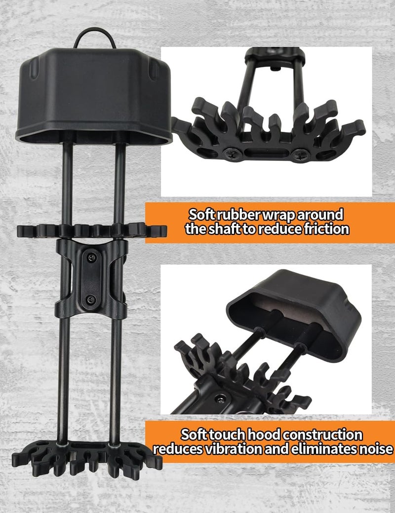 THREE ARCHERS 5 Spot Arrow Quiver for Compound Bow Quick Detach Mounted Bracket Potable Arrow Quiver for Shooting&Hunting - Image 4